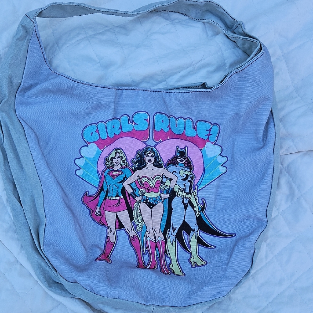 Girls Rule Superhero Tote